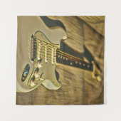 Guitarist birthday gift wandteppich (Vorderseite (Horizontal))
