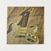 Guitarist birthday gift wandteppich (Vorderseite)