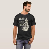 Guitarist Father Best Dad Ever D A D Chord Guitar T-Shirt (Vorne ganz)