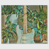 Guitarist gifts geschenkpapier (Flach)