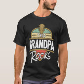 Guitarist Grandpa Guitar Player T-Shirt (Vorderseite)