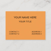 Guitarist Guitar Teacher Visitenkarte (Rückseite)