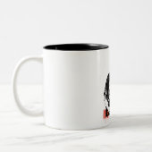 Guitarplayer Zweifarbige Tasse (Links)