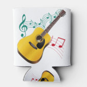 guitarras con notas musicales dosenkühler (Rückseite)