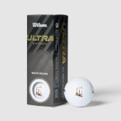 guitarras electricas con partituras musicales golfball (Verpackungen)