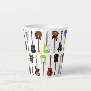 Guitars Coffee Tasse