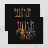 Guitars guitarists gift (Vorne/Hinten)