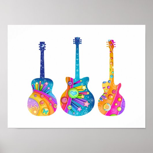 GUITARS POSTER (Vorne)