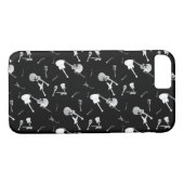 Guitars Rock Schwarz-weiß Iphone Fall 3 Case-Mate iPhone Hülle (Rückseite (Horizontal))