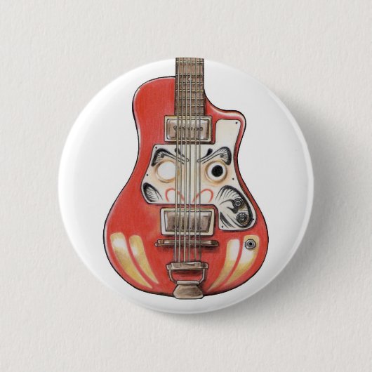 "Guitaruma" ursprüngliches Heidekraut Button (Vorderseite)
