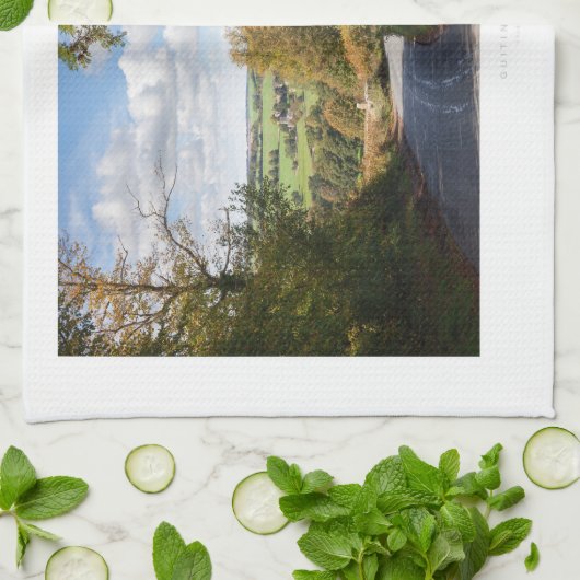 Guiting Power Geschirrtuch (Gefaltet)