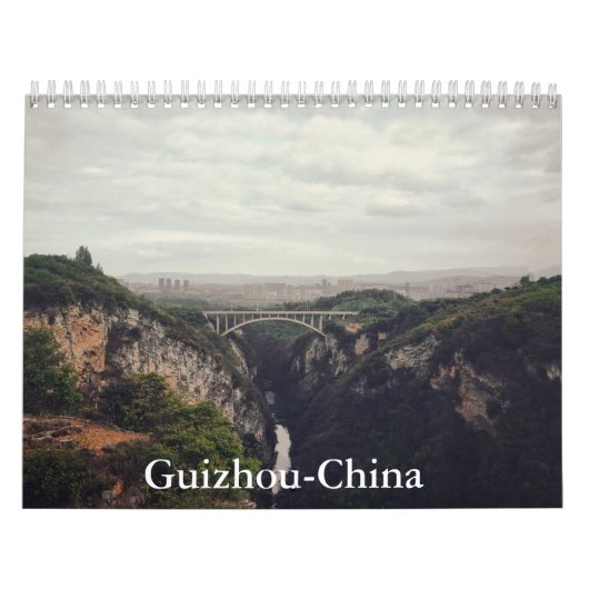 Guizhou-China Kalender (Titelbild)