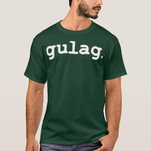 Gulag Warzone Gaming Print T-Shirt (Vorderseite)