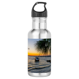GulBreeze Florida Sunset Water Flasche Edelstahlflasche