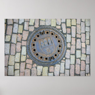 Guldeckel, Prager Burg, Tschechische Republik Poster