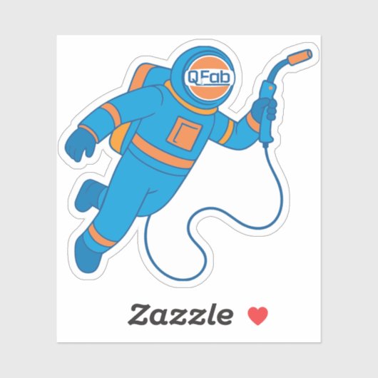 Gulf Astrowelder Qfab Sticker (Blatt)