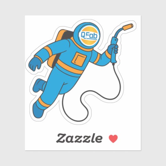 Gulf Astrowelder Qfab Sticker (Blatt)