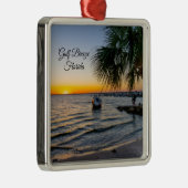 Gulf Breeze Florida Ornament Aus Metall (Rechts)