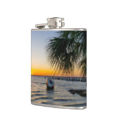 Gulf Breeze Florida Sunset Flask Flachmann (Links)