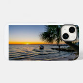 Gulf Breeze Florida Sunset iPhone Case (Rückseite (Horizontal))