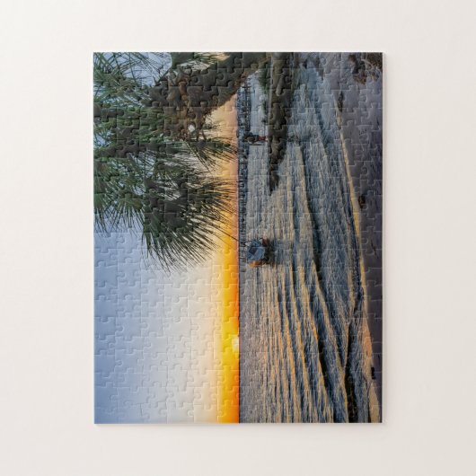 Gulf Breeze Florida Sunset Jigsaw Puzzle (Vertikal)