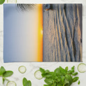 Gulf Breeze Florida Sunset Küche Handtuch (Gefaltet)