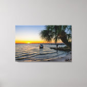 Gulf Breeze Florida Sunset Leinwand (Vorderseite)