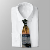 Gulf Breeze Florida Sunset Neck Tie Krawatte (Gebunden)