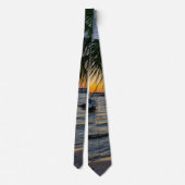 Gulf Breeze Florida Sunset Neck Tie Krawatte (Rückseite)