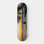 Gulf Breeze Florida Sunset Skateboard (Vorne)