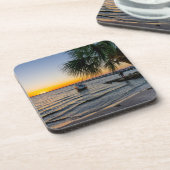 Gulf Breeze Florida Sunset Untersetzer Set (Linke Seite)