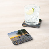 Gulf Breeze Florida Sunset Untersetzer Set (Rechte Seite)