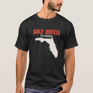 Gulf Breeze Florida USA Staat Amerika Reisen Flori T-Shirt