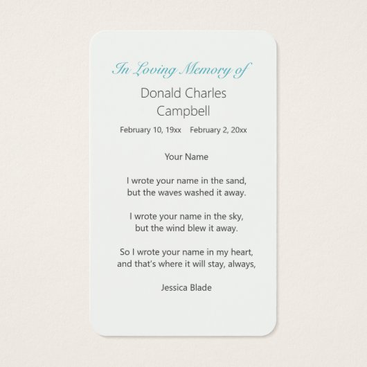 Gulf Coast Peaceful Shores Sunset (Rückseite)