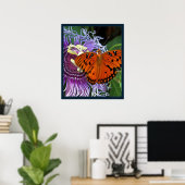 Gulf Fritillary Art Print -20x24 - oder kleiner Poster (Heimbüro)