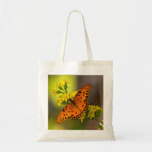 Gulf-Fritillary auch Passionsfalter auf Goldrute
