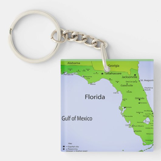 GULF OF MEXICO SCHLÜSSELANHÄNGER (Vorderseite)