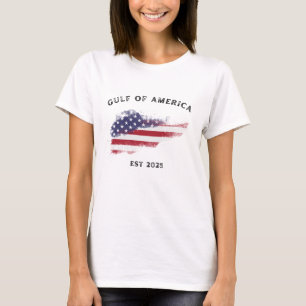 Gulf Retro Of America Est 2025 USA Amerikanische F T-Shirt