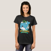 GULF SHORES ALABAMA Cute Baby Dolphin Beach Souven T-Shirt (Vorne ganz)