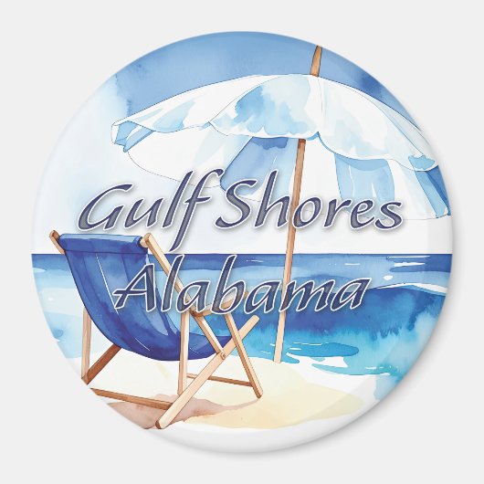 Gulf Shores, Alabama Magnet (Vorne)