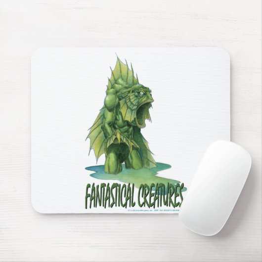 Gulf Stream-Kieme-Mann Mousepad (Mit Mouse)