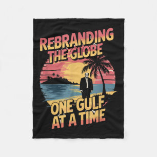 Gulf USA America Humour Trump Patriotic 2025 Pri Fleecedecke