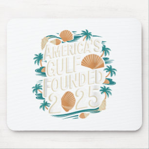 Gulf USA America Humour Trump Patriotic 2025 Pri Mousepad