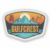 Gulfcrest, Alabama Aufkleber (Vorderseite)