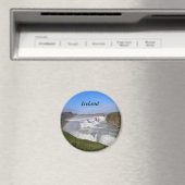 Gulfoss Falls, Island Magnet (In Situ (Geschirrspüler))