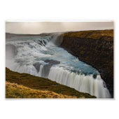 Gulfoss Fotodruck (Vorne)