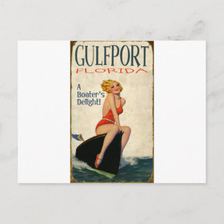 Gulfport Florida Postkarte