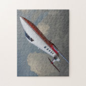 GULFSTREAM 3 IN CLOUUUES PUZZLE (Vertikal)