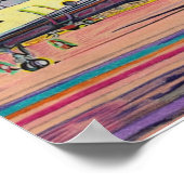 Gulfstream 550 Print Poster (Ecke)