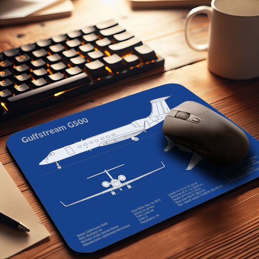 Gulfstream G500 - Flugzeugkonzepte ABD Mousepad